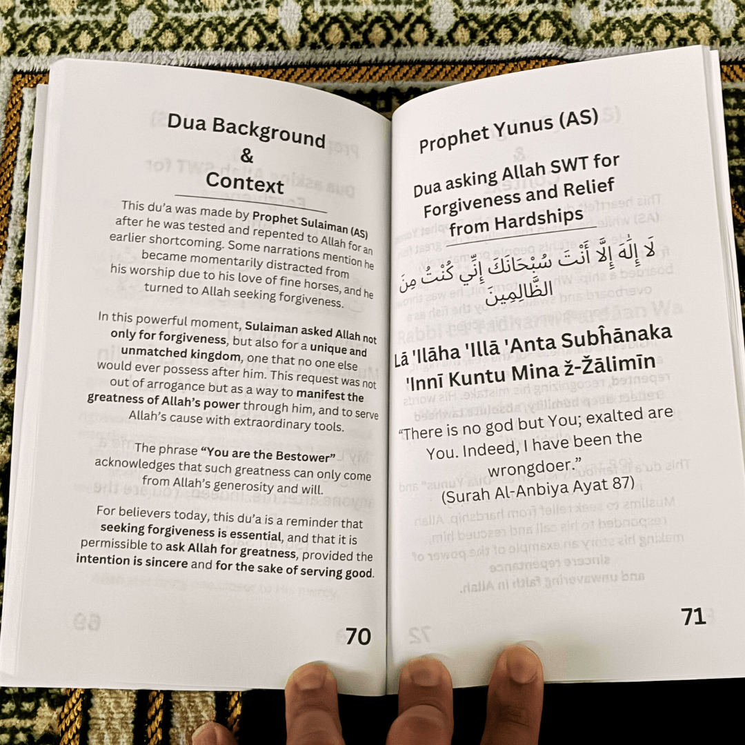 Duas from the Prophets: Guide to Success in Dunya & Akhirah | Authentic Duas from Prophet Adam (AS) to Prophet Muhammad (AS)